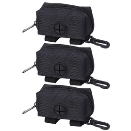 EHDWXVZM 3-Piece Poop Bags for Pets, Storage Bags for Pet Waste, Dog Waste Bags with Zip, Portable Cat Waste Bags, Reusable Waste Bags