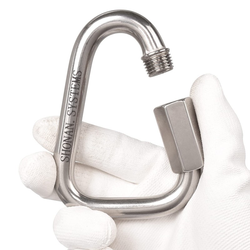 SHONAN Delta Quick Link Large Stainless Steel 4.1 Inch Triangle