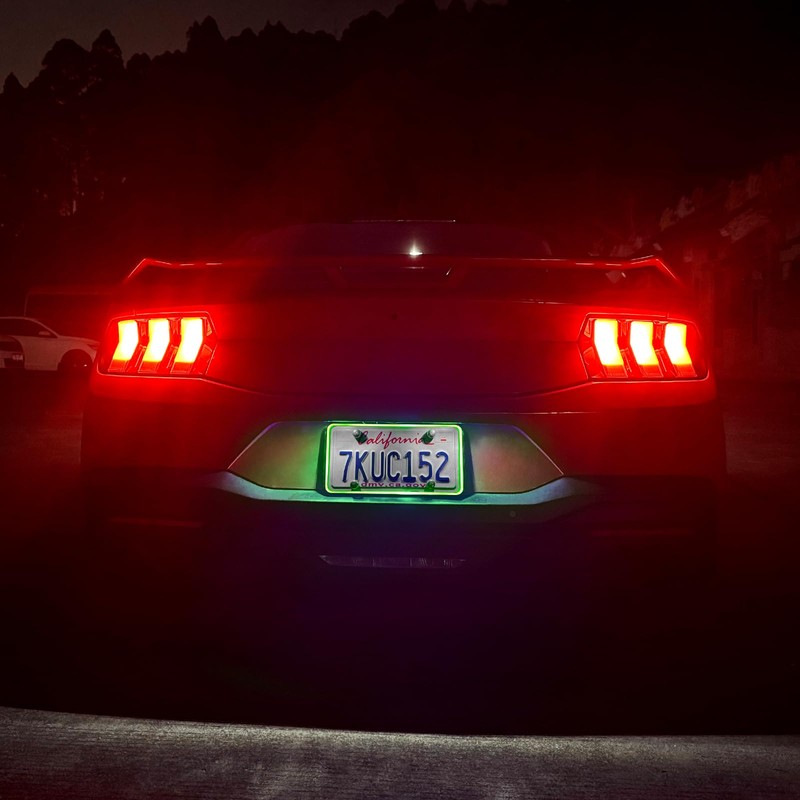 FXETRNL Waterproof LED License Plate Frame - Easy to Install