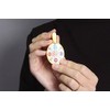 [Asakusa Bunko] Yuzen Dyed Key Clip Hanabishi Hanabishi Pattern Key