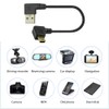 Short Mini USB Cable 5-Pin USB Mini Wire Right Angle