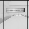 SINKAA Conference Room Slider Signs for Door, In Session/Available Aluminum
