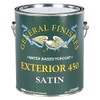 General Finishes Exterior 450 Water Based Topcoat, 1 Gallon, Satin