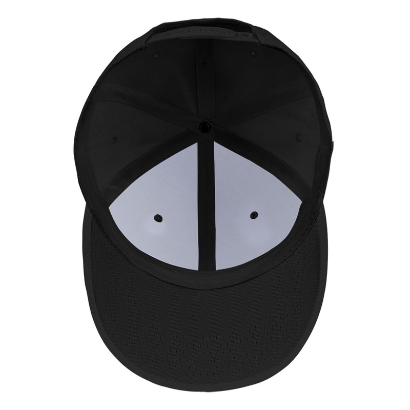 Custom Hip Hop Hat Design Logo Picture Name Flat Men's