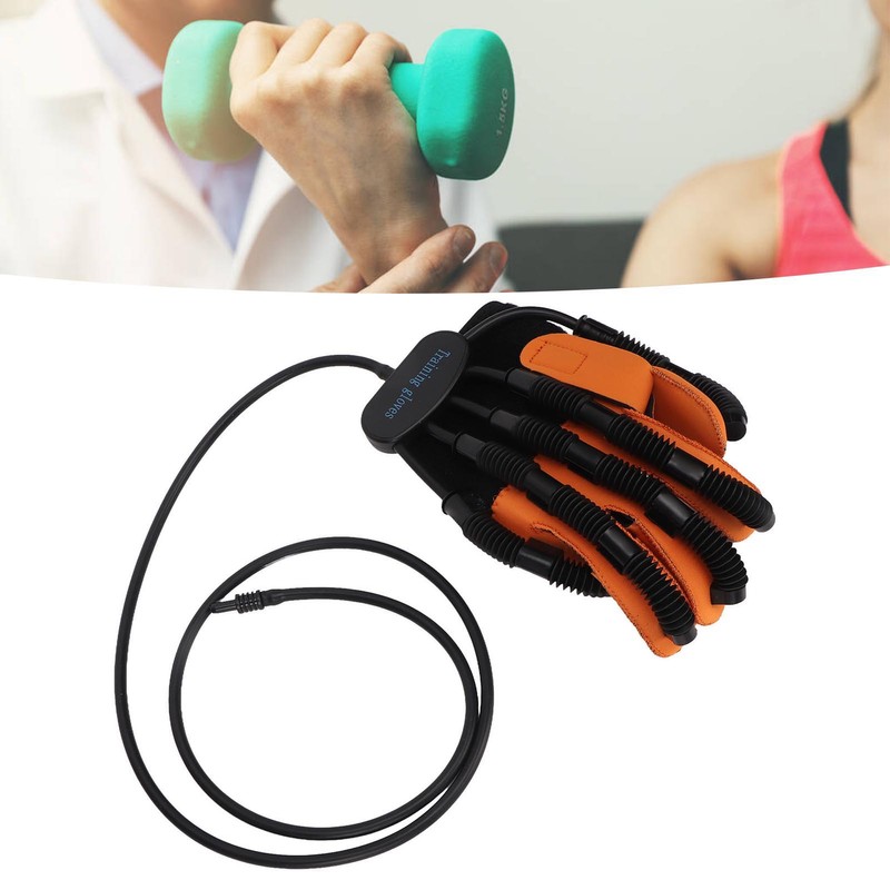 Hand Rehabilitation Robort Glove Soft Resin Fibre Perfect Fitting Finger