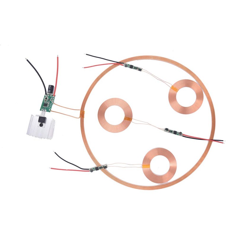 Taidacent High Power 24V 200mm One-to-Many Long Distance Wireless Inductive