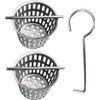 Neodrain 2PCS Hair Catchers Shower Drain Hair and Debris Strainer