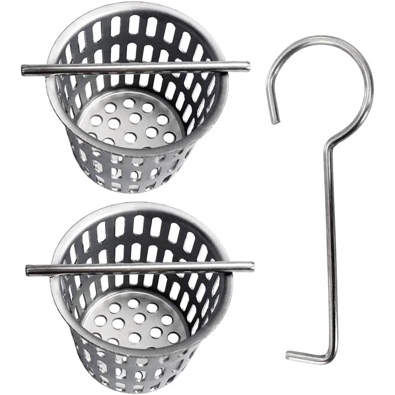 Neodrain 2PCS Hair Catchers Shower Drain Hair and Debris Strainer