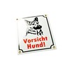 Caution Dog Sign - 15 x 20 cm - Ceramic