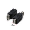 rgzhihuifz 2 Pack USB 2.0 AF/BF Plug Type A Female