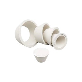 LabZhang 9 Count Buchner Funnel Flask Adapter Set,Filter Adapter Cones Set,Tapered Collar