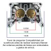 Stanew Carburador Con Dos Gargantas Para Ford V8 302 351