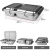 EcoCocoon Bento Lunch Boxes - 2 Compartment, Limoncello