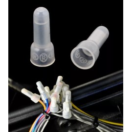 225FWY 16-14 GAUGE AWG 500 PCS PACK CLOSED END CRIMP CAPS NYLON CONNECTORS TERMINAL CAR