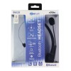NoiseHush N700M Bluetooth Single Ear Headset & Mic - Black