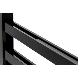 Camco Camco 43976 RV Screen Door Push Bar, Black - Adds Strength and Stability to Your Screen Door - Prevents Torn Screens