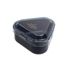 Sabu 407321 Unimore Antibacterial One-Touch Rice Ball Case, Navy, 7.4 fl oz (210 ml)