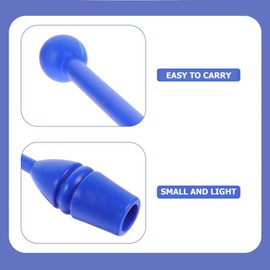 Toddmomy Rhythmic Gymnastics Stick Clubs 2pcs Gymnastics Training Equipment Tool 35cm Length