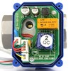U.S. Solid motor ball valve, 9-24V AC/DC, 2 wires, automatic