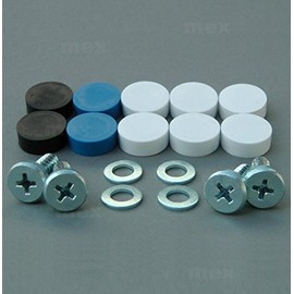 Number Plate Screws Set (4.8 x 16) EU Special Screws Number Plate Holder Car Number Plate Attachment