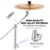 Starfavor Boom Cymbal Stand Single Braced with Non-Slip Rubber Feet