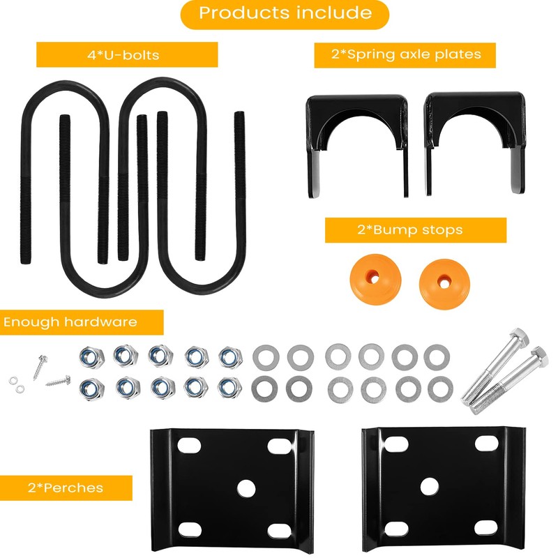 6" Rear Axle Flip Kit Pickup Truck Lowering Drop Kit