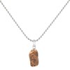 Starborn Copper Nugget Pendant with Sterling Silver Jump Ring -