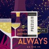 Lantern Press 1000 Piece Jigsaw Puzzle, Champagne is Always The