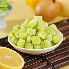 SIJIYUNLI-Sea salt lemon pear paste sugar 200g/7.05oz Add lemon juice and snow pear juice, a new taste experience of salty and sweet. The hard candy added with mint is more suitable for the hot summer and dry autumn seasons, with a refreshing and sweet taste.