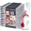 VMstr 12 Pack Vacuum Storage Bags for Travel, Carry-on Size