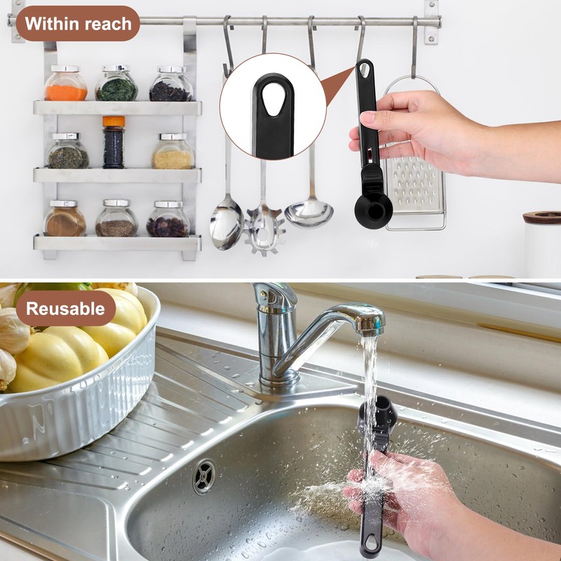 Palksky Coffee Scoop & Funnel for Reusable K Cup Refillable