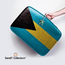 SandT Collection Bahamas Beer Bottle Opener Keychain Sea Turtle Key Ring (5 Pack)