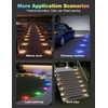 VOLISUN Solar Driveway Dock Deck Markers Marine Lights 12 Pack,9