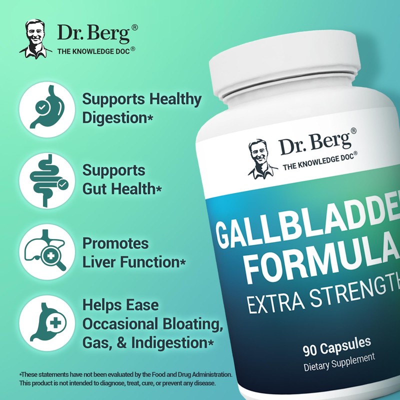 Dr. Berg Gallbladder Formula Extra Strength - with Ox Bile