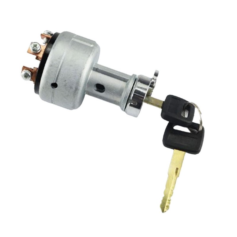 DELEYAPARS 08086-20000 Ignition Switch with Keys 08086-20000 for Komatsu PC130-8
