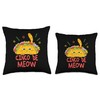 Cinco De Meow Taco Cat Cinco De Mayo Throw Pillow