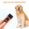 Horuili Portable Ultrasonic Dog Trainer Anti Bark Device with LED