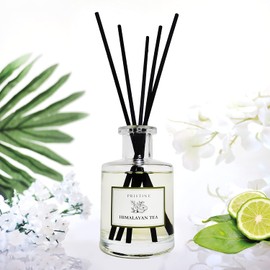 PRISTINE Difusor de varillas de té del Himalaya/inspirado en Westin Hotel para el hogar, difusor de varillas de fragancia de bergamota fresca/té blanco, difusor de aceite y habitación con varillas | Difusor de aroma de fragancia para el hogar