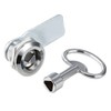 sourcing map Cam Lock with Triangle Socket Key, 3/4" Cylinder