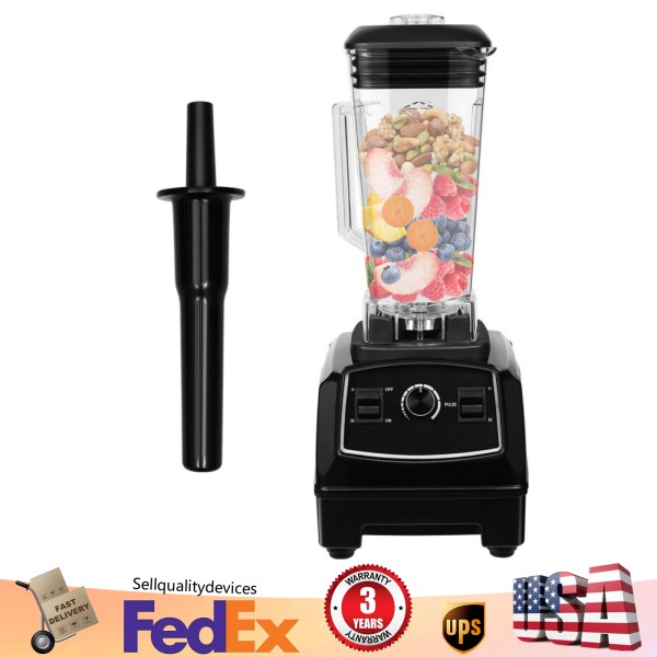 TBvechi Heavy Duty Commercial Grade Countertop Blender with 8-Cup Jar,