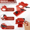 Abizarch Rest Sharpening Jig Aluminum Alloy Sharpening Tool Rest Jig