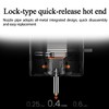3PK 0.4mm Hardened Steel Integrated Nozzle for Anycubic Kobra X/Kobra