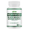 Rimo Nutrition Wormwood Black Walnut Clove Capsules - Cleanse, Detox,