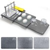 3Pcs Nesting Stone Drying Mat for Kitchen Counter, Quick Drying