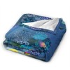 Ocean Sea Fish Soft Throw Blanket All Season Microplush Warm