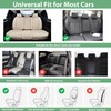 Leather Car Seat Cover for Front Pair, Anti-slip Universal Light