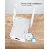 BrosTrend Dual Band 1200Mbps WiFi Bridge, Convert Your Wired Device