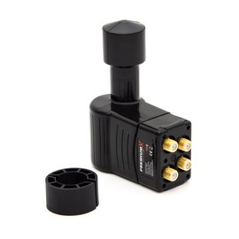 Premium X Rocket Quattro LNB PXR-Q for SAT Multiswitch 3° Degree Multifeed Slim HDTV LNC HD Full HD 3D 4K UltraHD UHD Sky