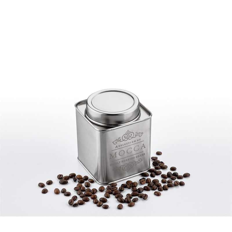 Zassenhaus Mocca Storage Container, Grey, 250 g