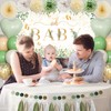 Sage Green Baby Shower Decorations, Oh Baby Neutral Gender Reveal